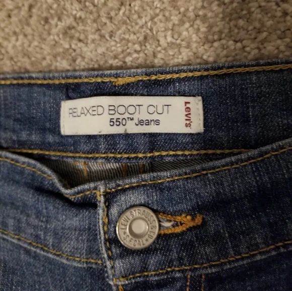 Levi’s 550 Women’s Relaxed Bootcut Denim Jeans ▪️10S - Like NEW condition - Picture 6 of 11